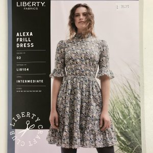 LIBERTY Alexa Frill Dress Pattern size 6 - 22