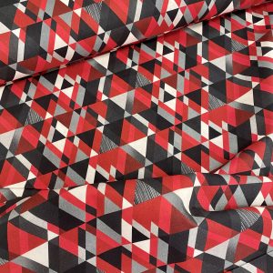 108” Extra Wide Quilt Backing Fabric - Modern Pyramid