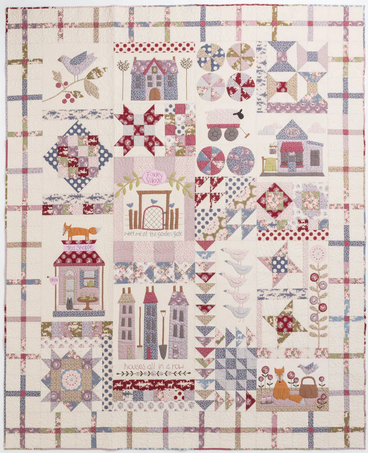 ‘Foxley Village’ BOM by The Birdhouse Designs - Patterns