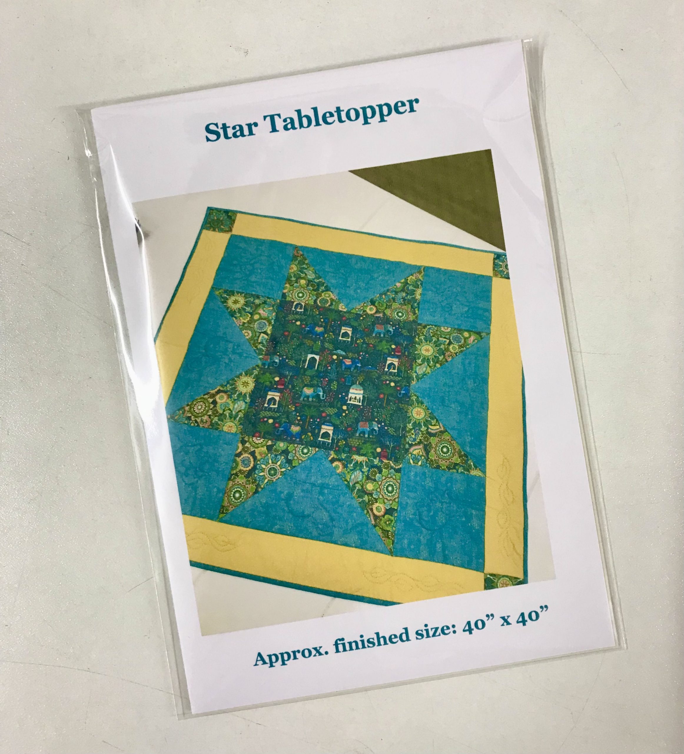 Star Tabletopper - Pattern (PDF or Paper)