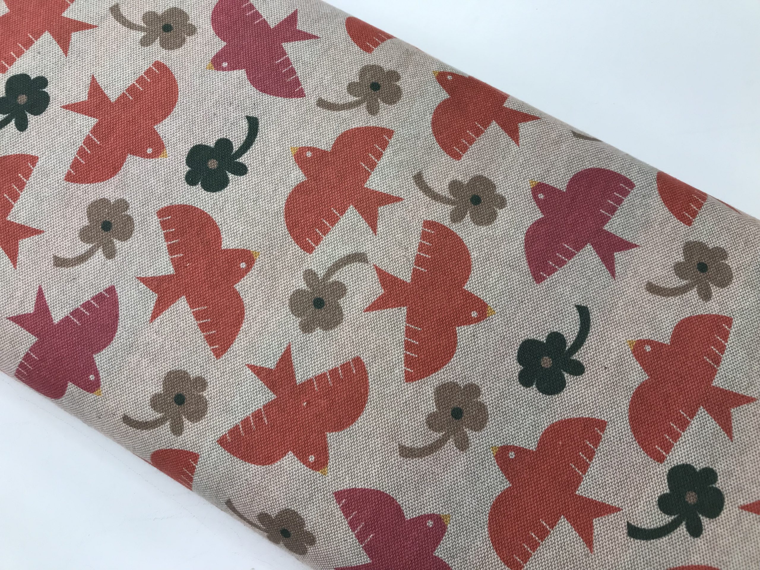 60” Cotton Canvas - Birds - Image 2