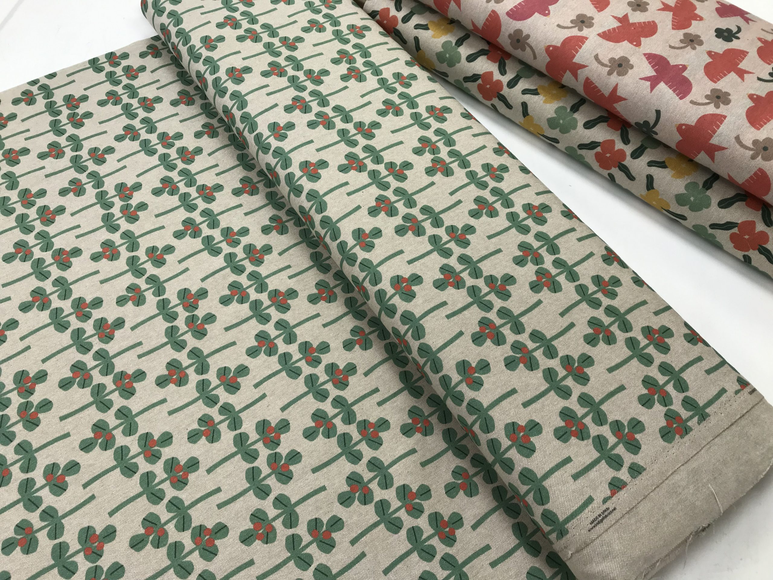 60” Cotton Canvas - Clovers