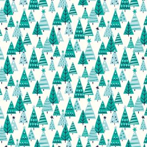 Liberty ‘Deck The Halls’ - Happy Forest Teal