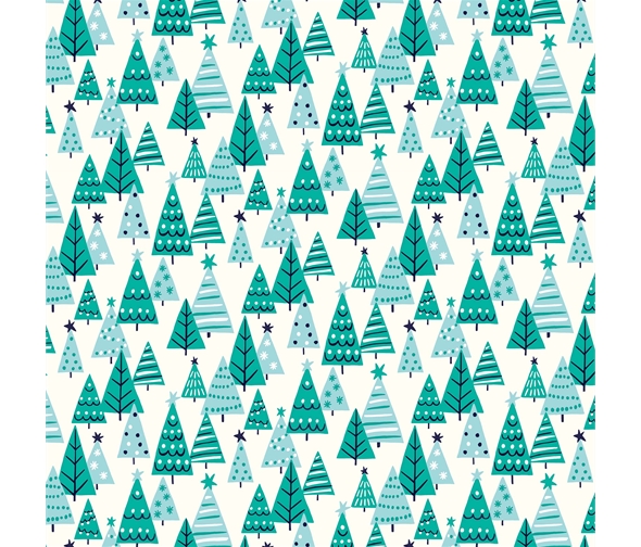 Liberty ‘Deck The Halls’ - Happy Forest Teal