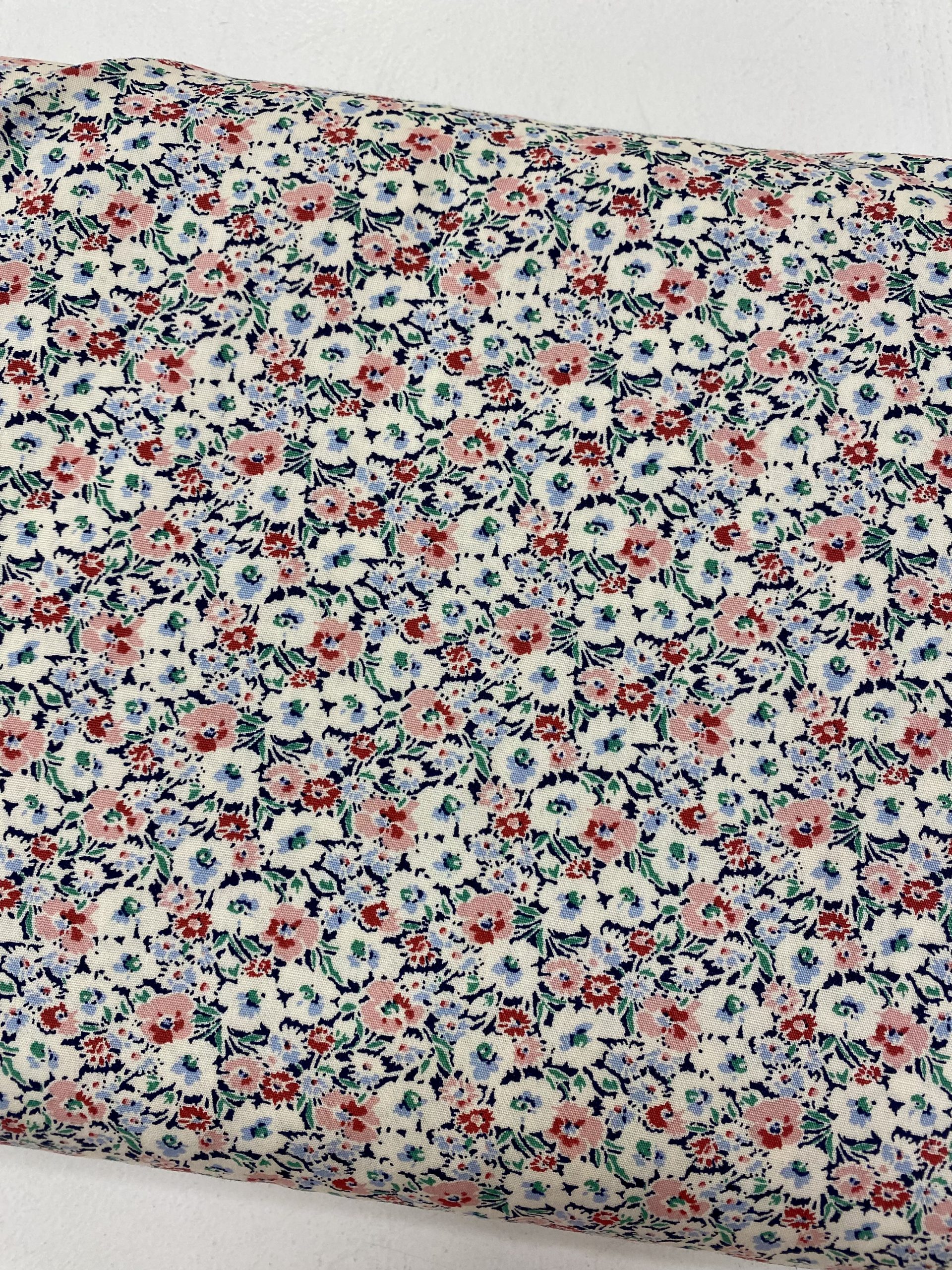 Ditsy Flowers Cotton Poplin