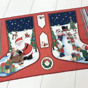 ‘Santa’s Christmas 2’ - Stocking Panel