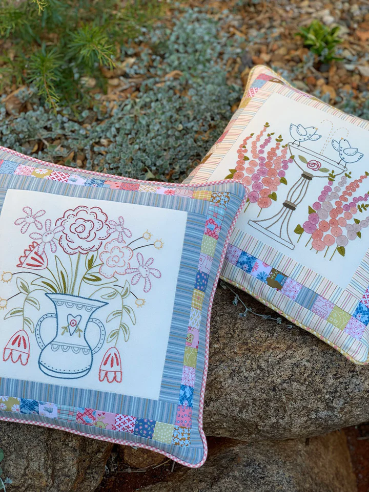 ‘Blume & Grow’ Quilt and Cushion Pattern - The Birdhouse Designs - Image 2