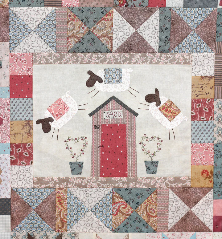 ‘Bluebird Lane’ Block Of The Month Quilt Pattern - The Birdhouse Designs - Image 3