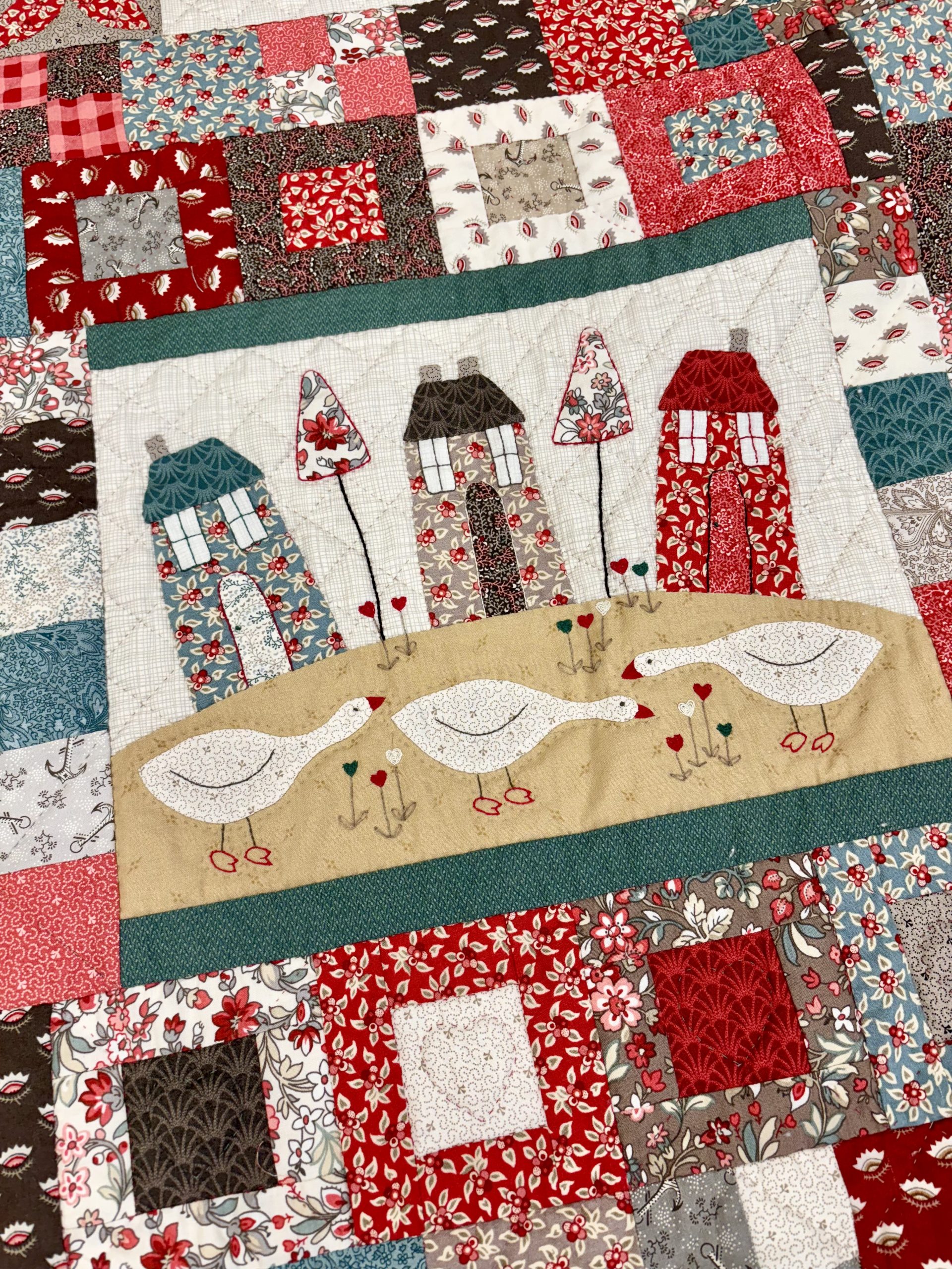 ‘Bluebird Lane’ Block Of The Month Quilt Pattern - The Birdhouse Designs - Image 7