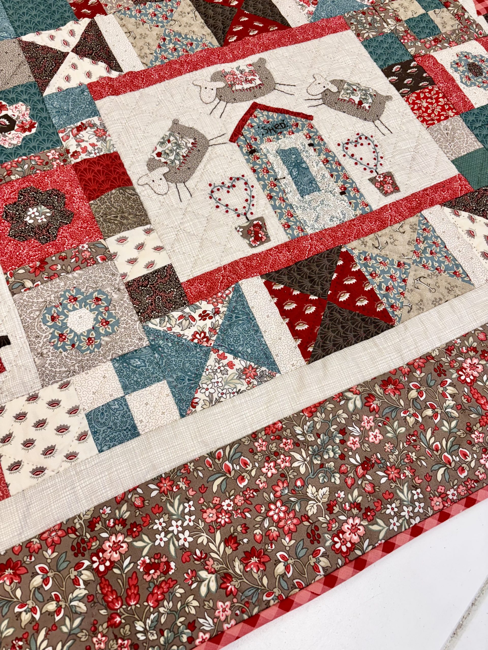 ‘Bluebird Lane’ Block Of The Month Quilt Pattern - The Birdhouse Designs - Image 9