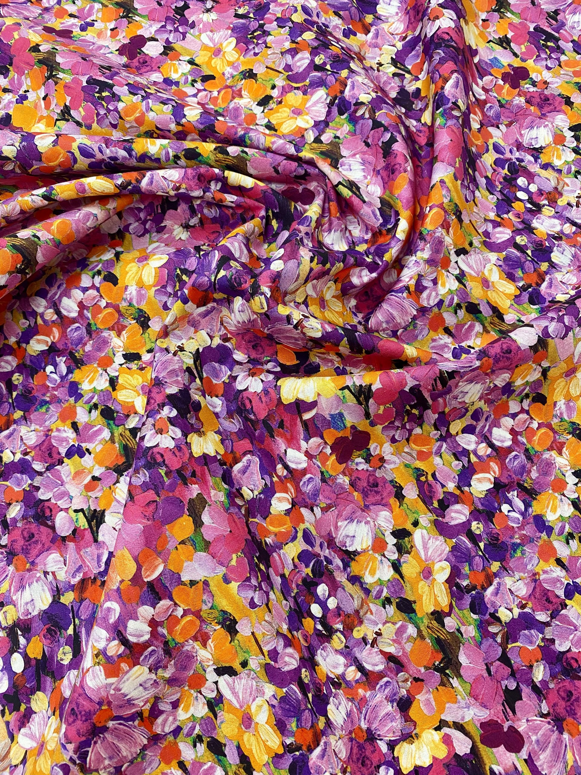 ‘Painterly Park’ Meadow - Park Orange - Image 2