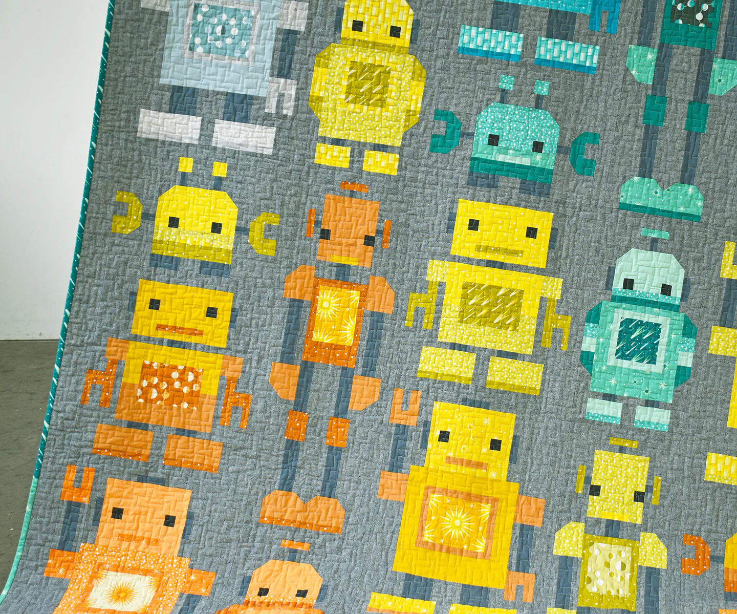 ‘Robots’ - Quilt Pattern by Elizabeth Hartman - Image 2