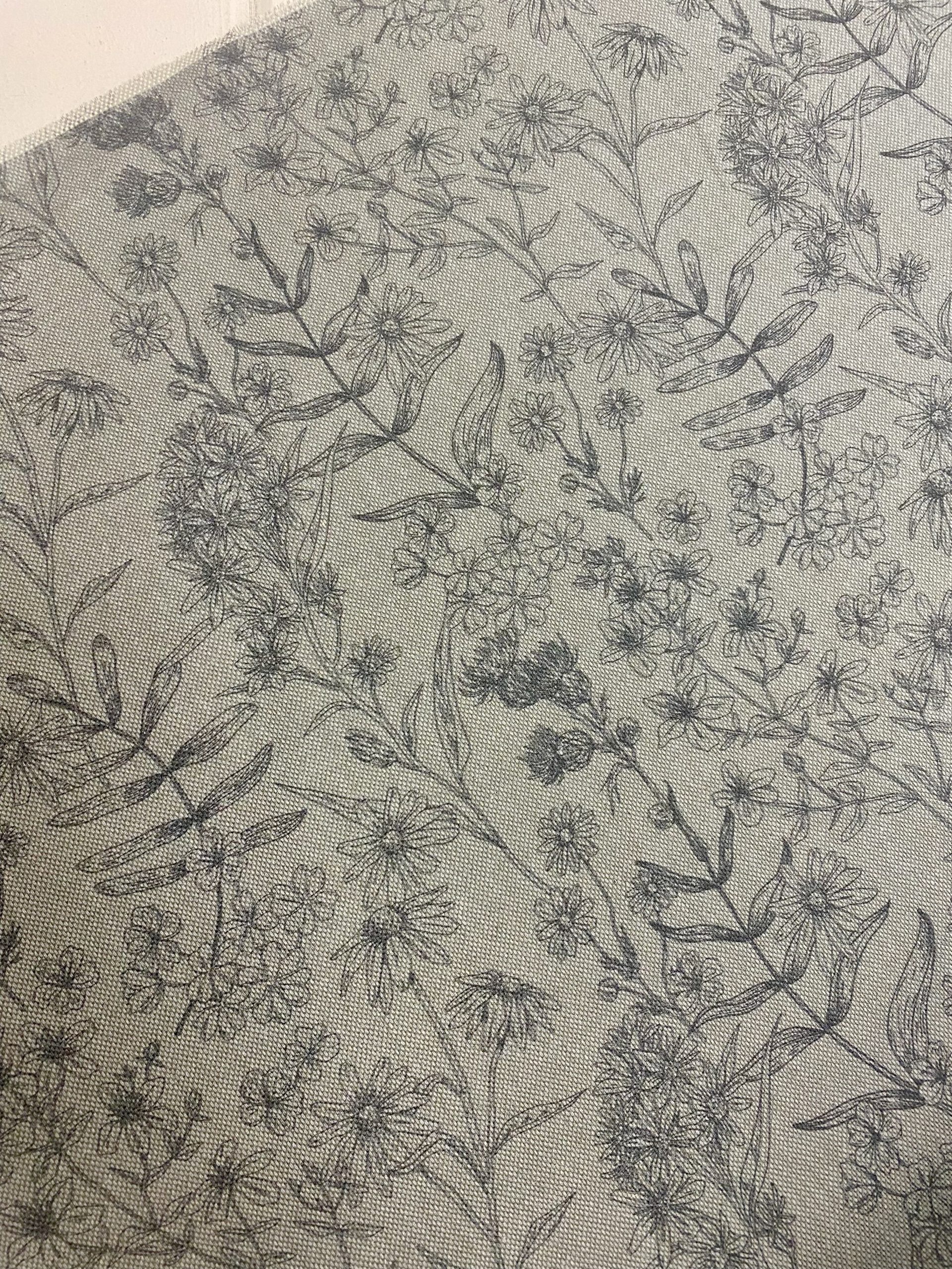 Panama Cotton Canvas fabrics - 3 prints - Image 4