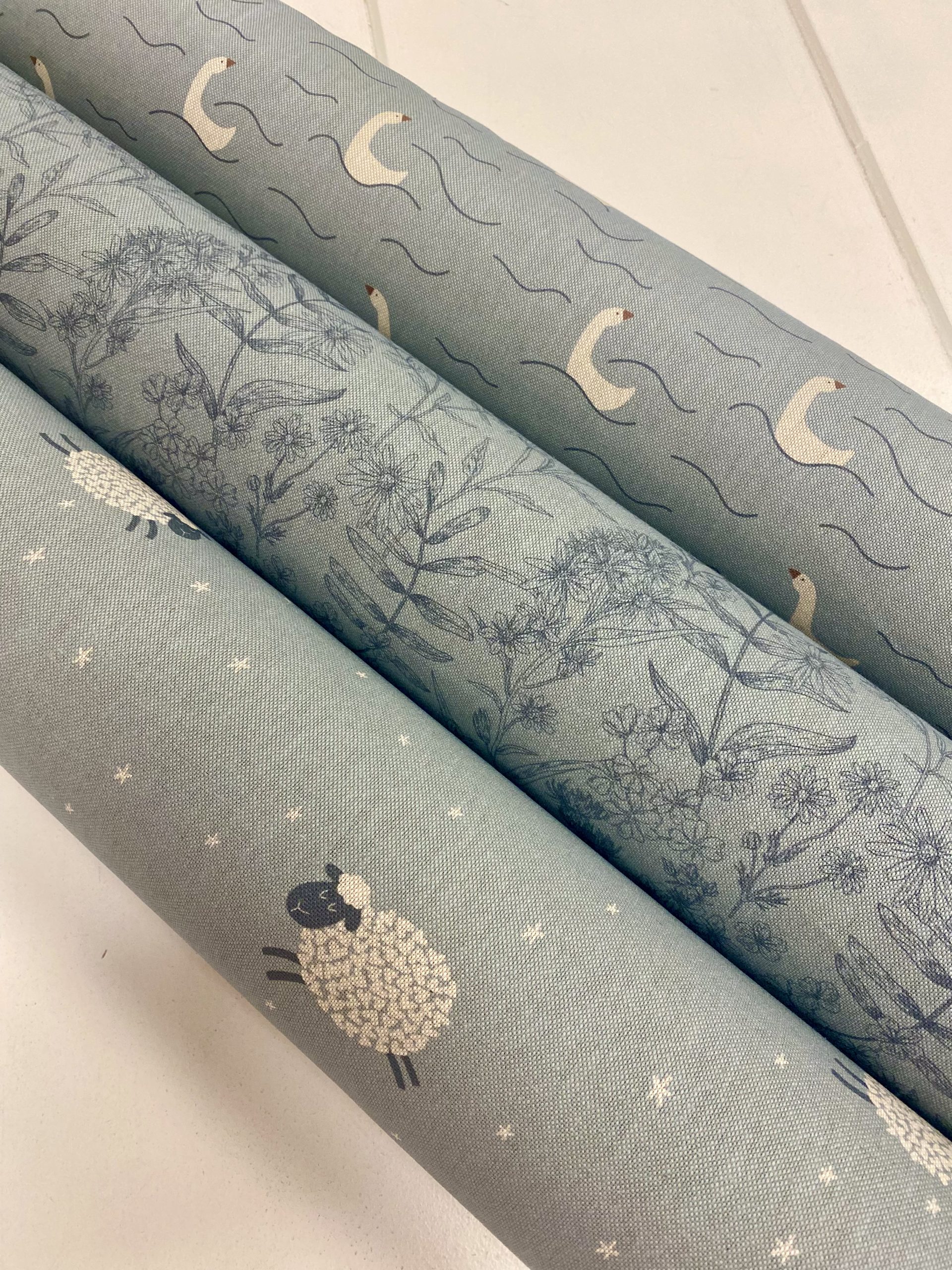Panama Cotton Canvas fabrics - 3 prints