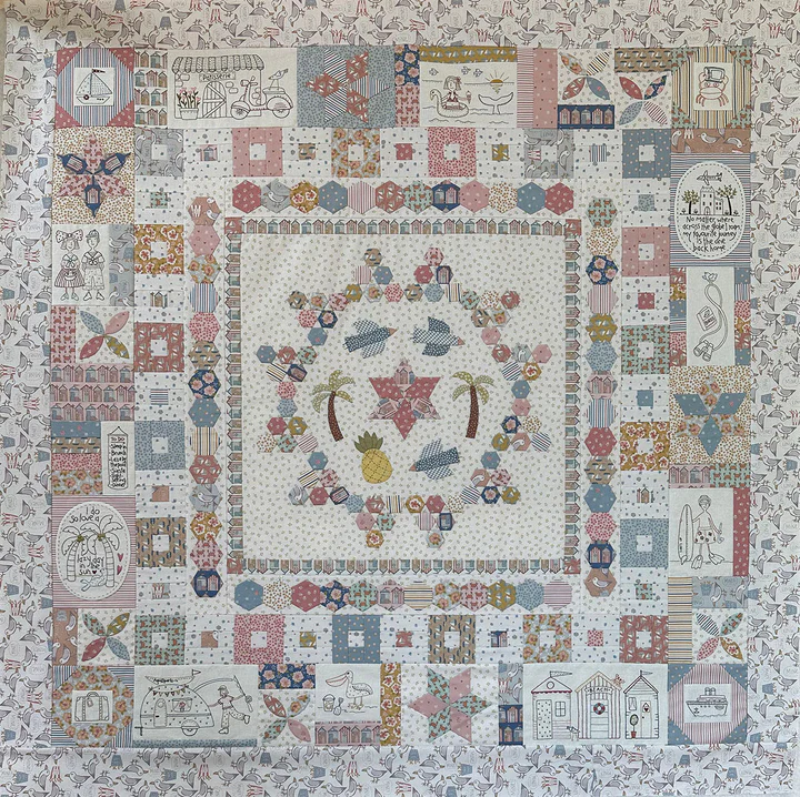 ‘Happy Travels’ Quilt Pattern by The Birdhouse Patchwork Designs
