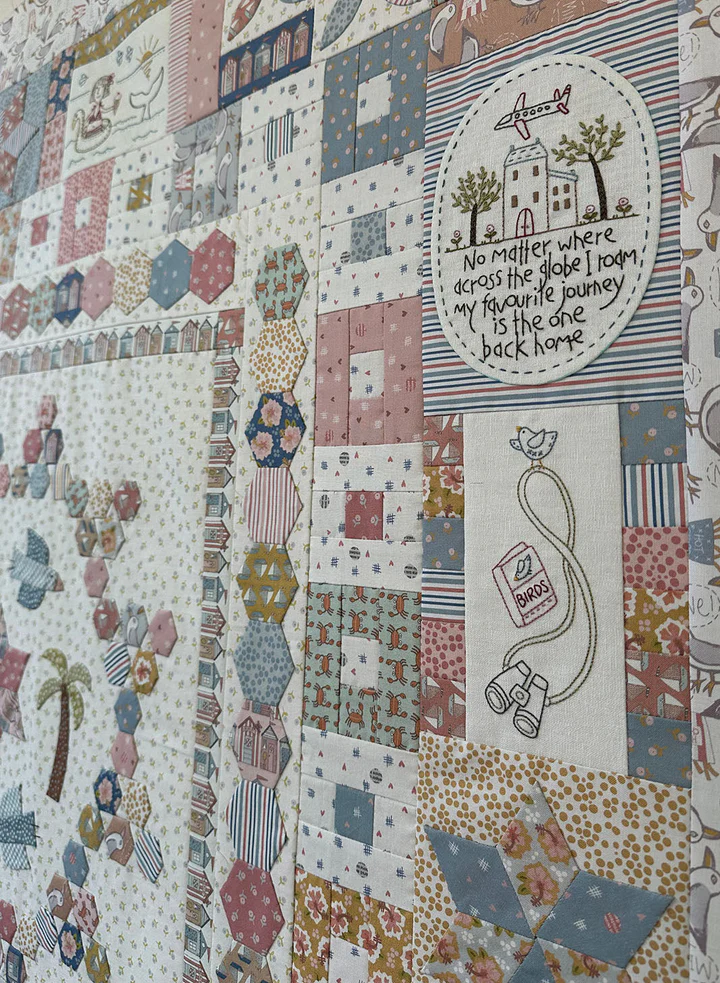 ‘Happy Travels’ Quilt Pattern by The Birdhouse Patchwork Designs - Image 4