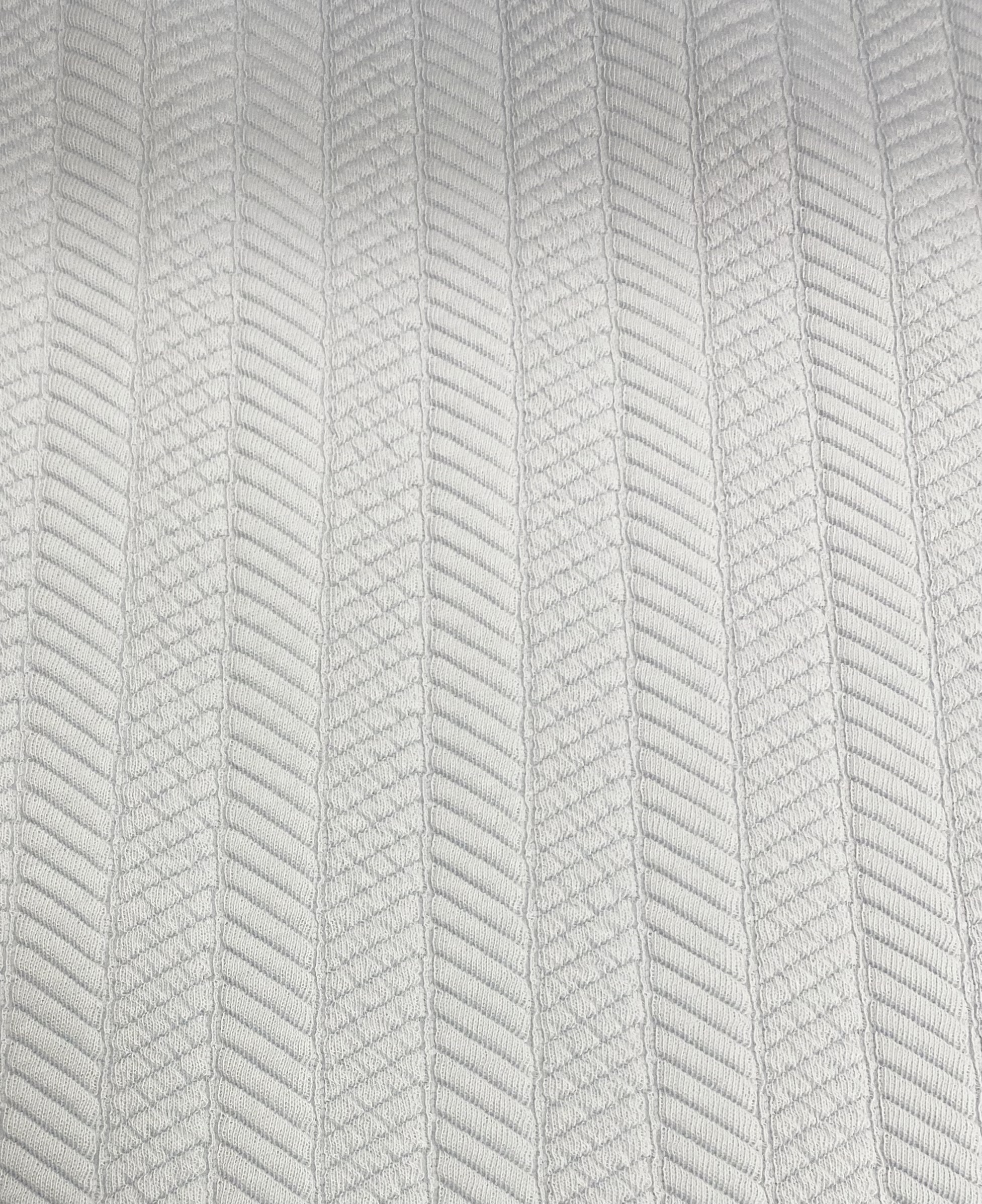 ‘Herringbone Knit’ - Powder Blue - Image 2
