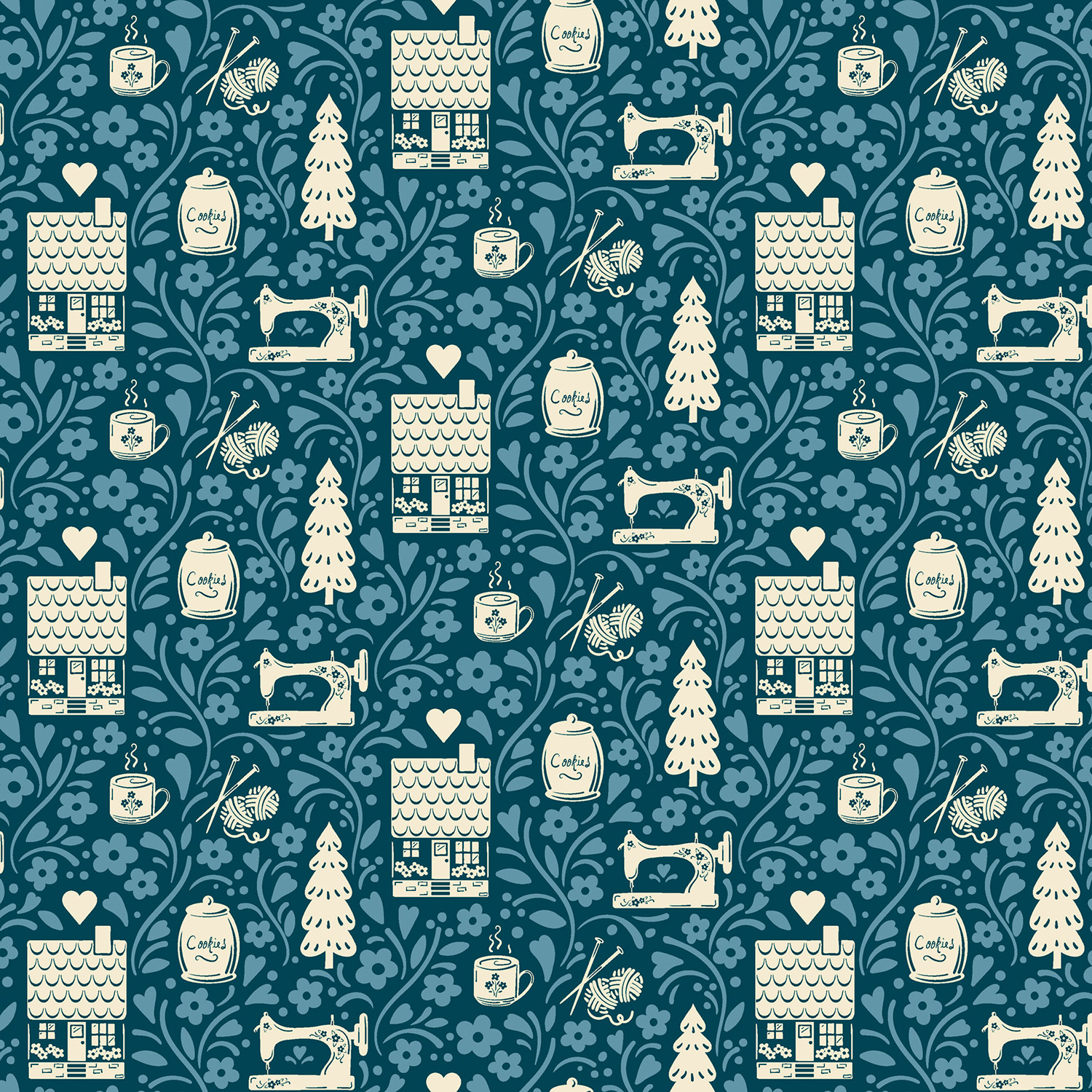 ‘Cosy House’ - Cosy House Vignette Midnight