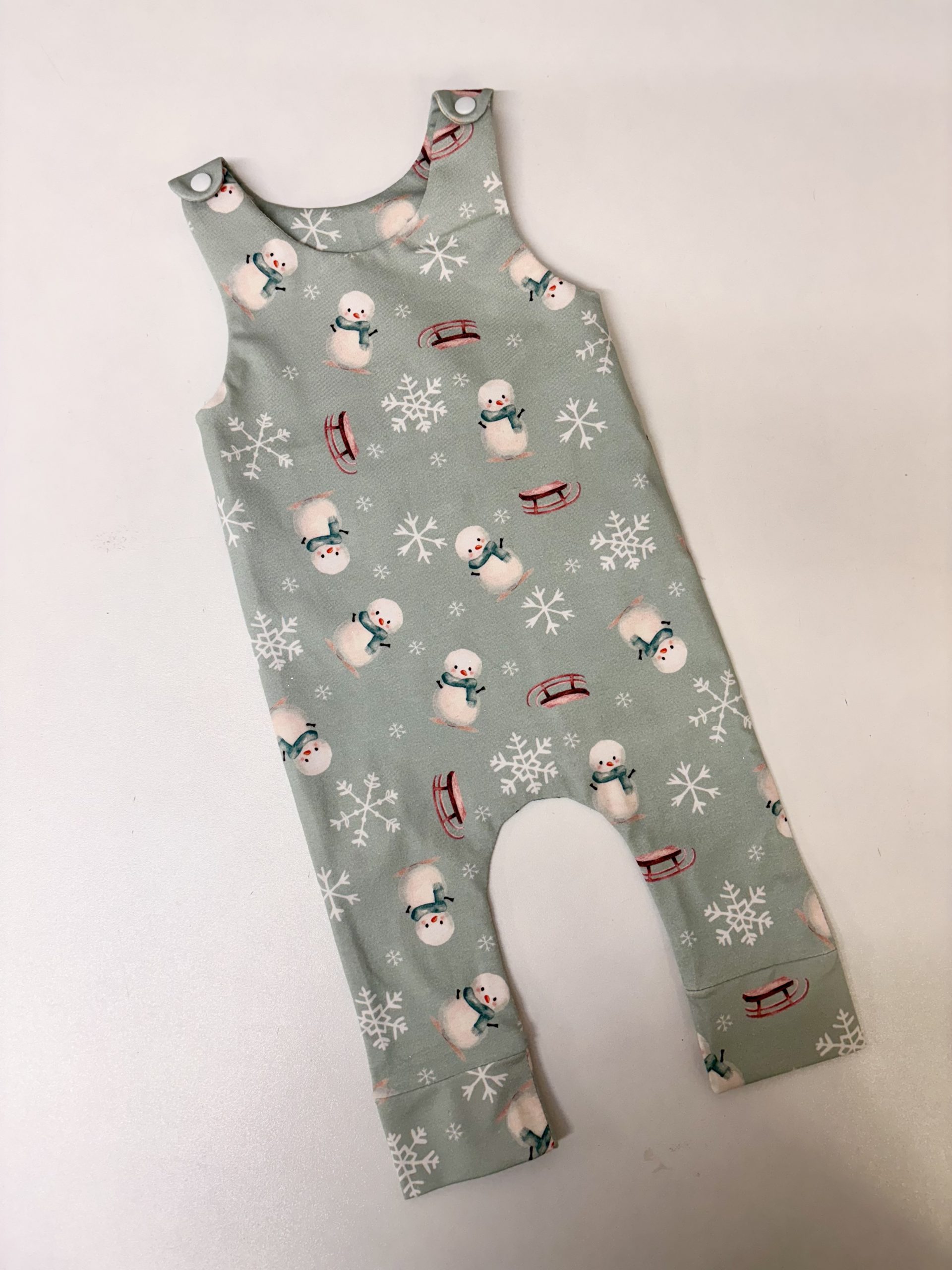 ‘Snowmen’ Cotton Jersey - Image 3
