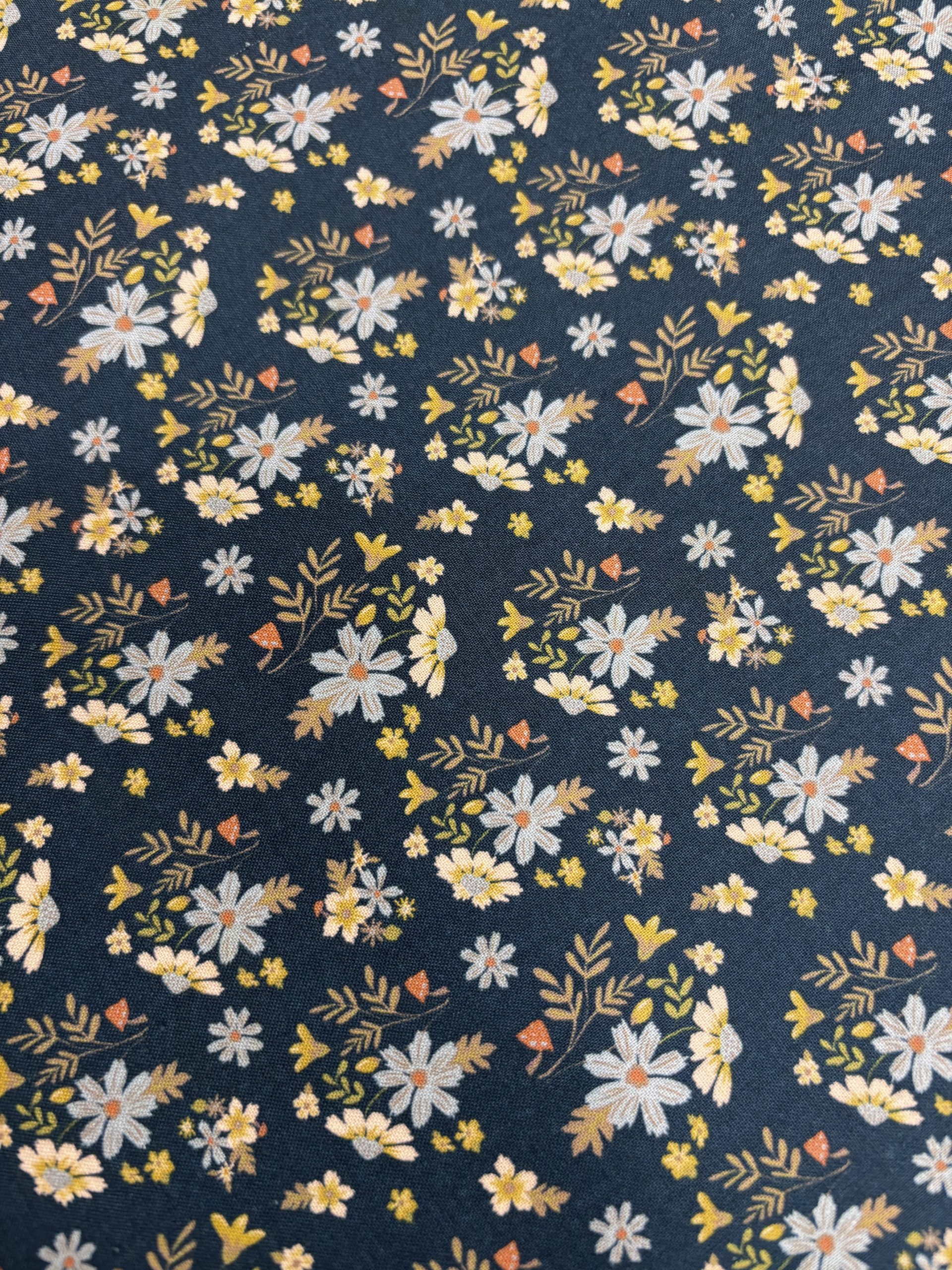 ‘Under The Canopy’ - Navy small floral