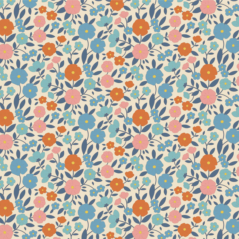 Tilda ‘Wallflower’ - Janice Blue