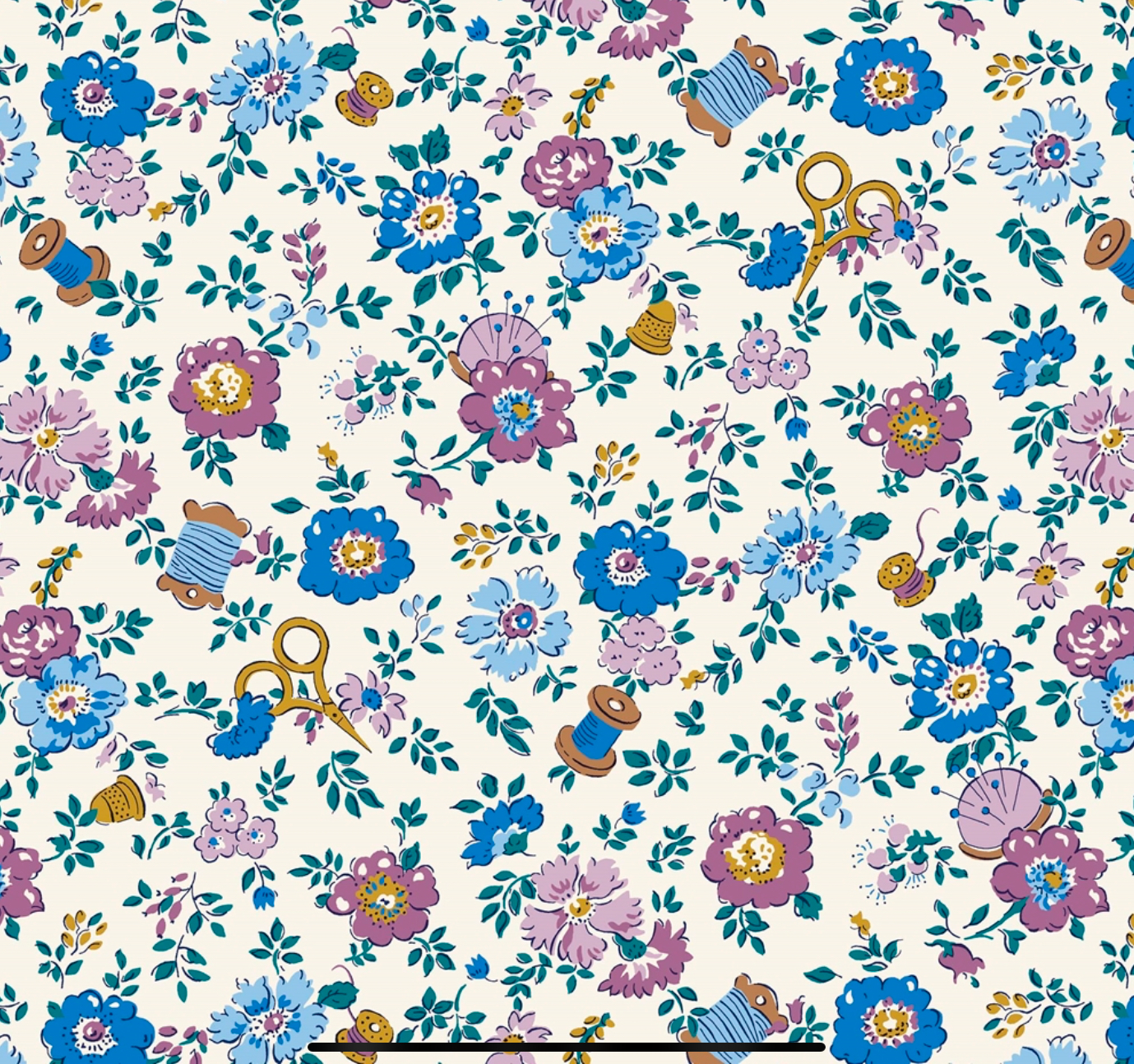 Liberty ‘Tudor Celebration’ - Haberdashery Floral A