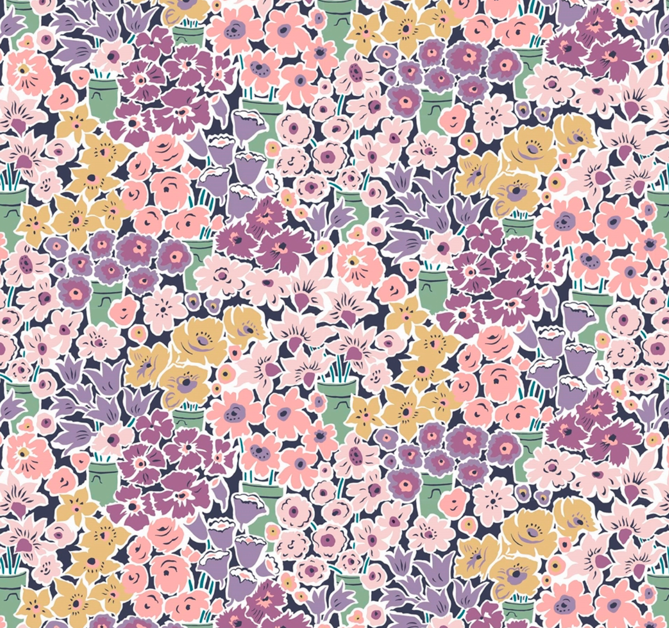 Liberty ‘Tudor Celebration’ - Rossellie Bloom C