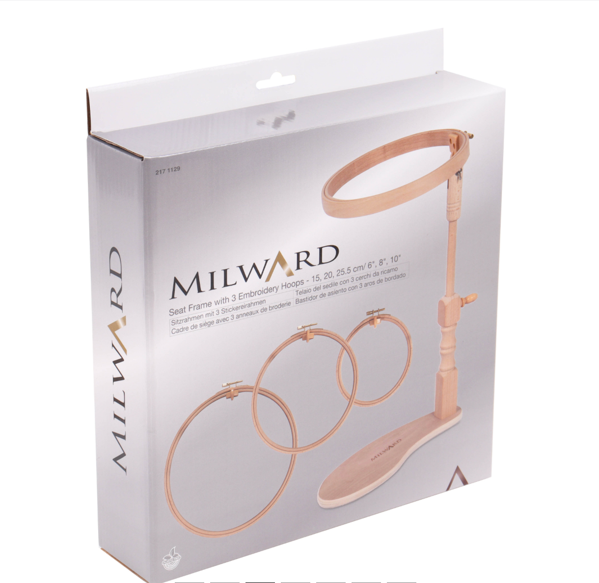 Milward Seat Frame Embroidery Hoop - 8” / 20cm - Image 2