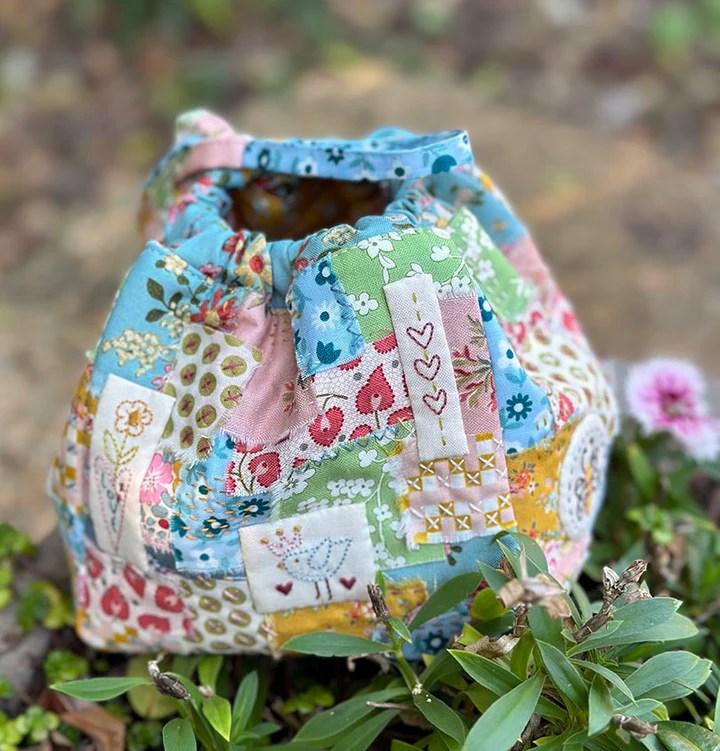 ‘Little Bitty Boho’ - Drawstring Bag Pattern by The Birdhouse Designs - Image 3