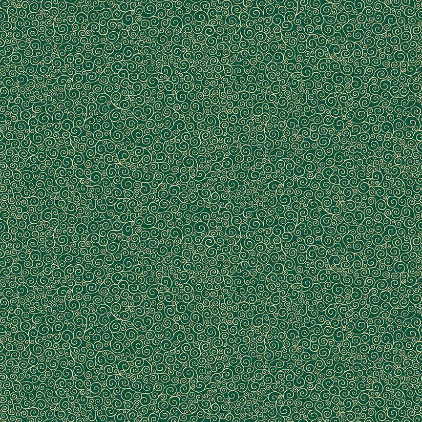 ‘Good Tidings’ - Scroll Green