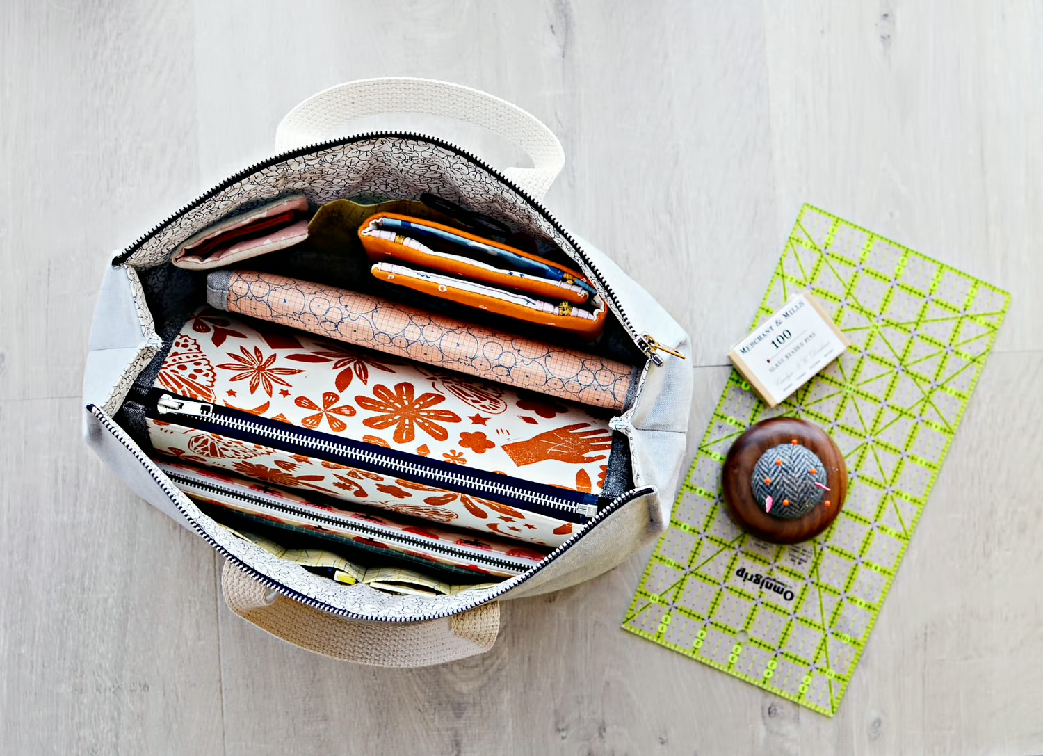 Kit Supply Tote - Pattern by Aneela Hoey - Image 3
