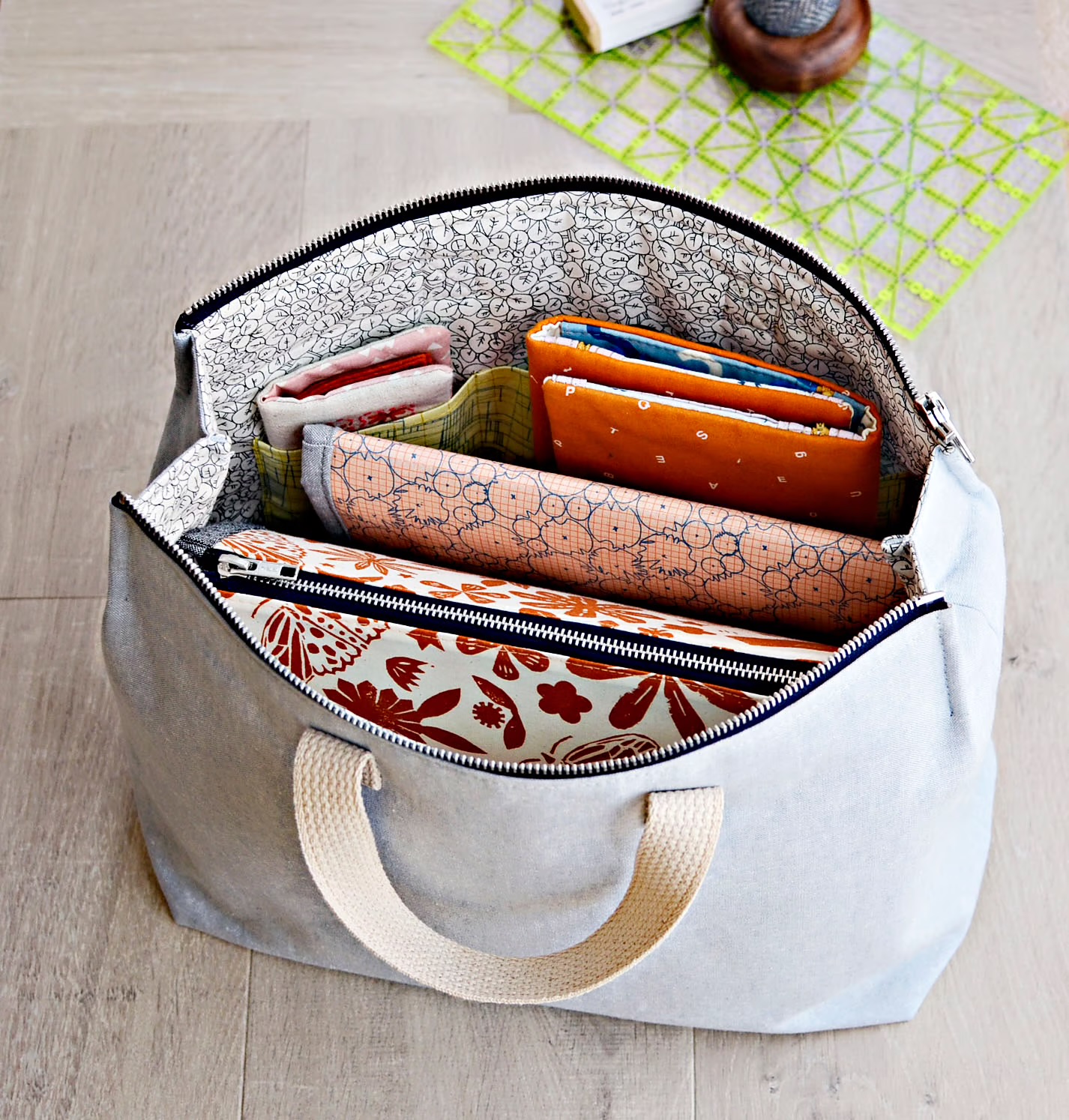 Kit Supply Tote - Pattern by Aneela Hoey - Image 4