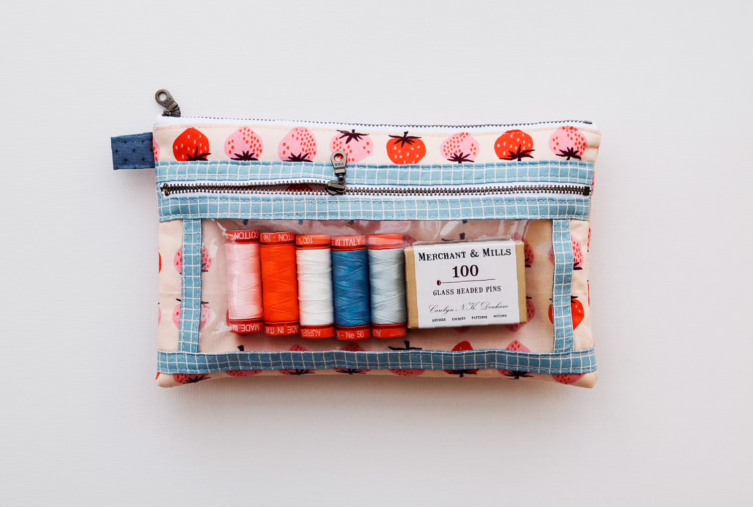 Twice as Nice Pouch - Pattern by Aneela Hoey - Image 3