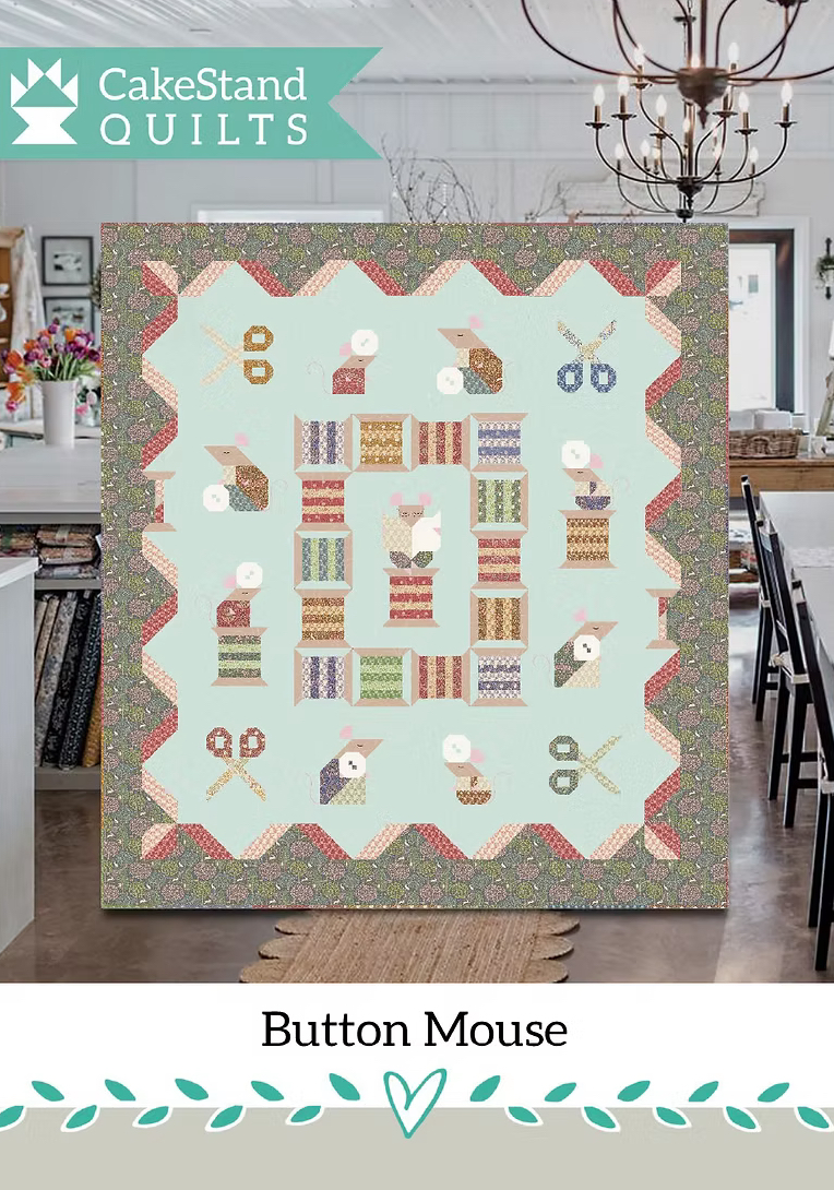 ‘Button Mouse’ - Quilt Pattern by Cake Stand Quilts