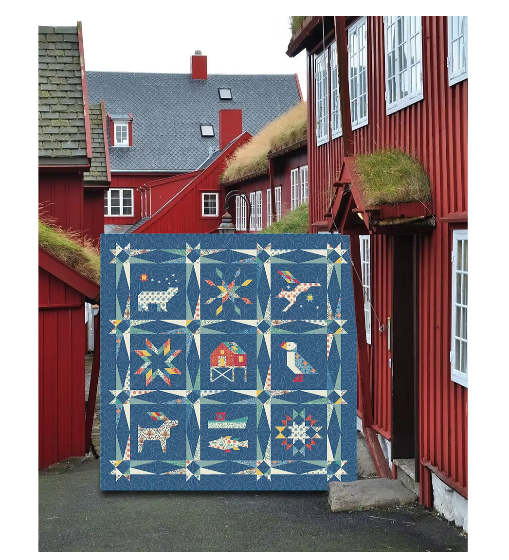 ’Northern Lights’ - Quilt Sampler Pattern Book by Cake Stand Quilts
