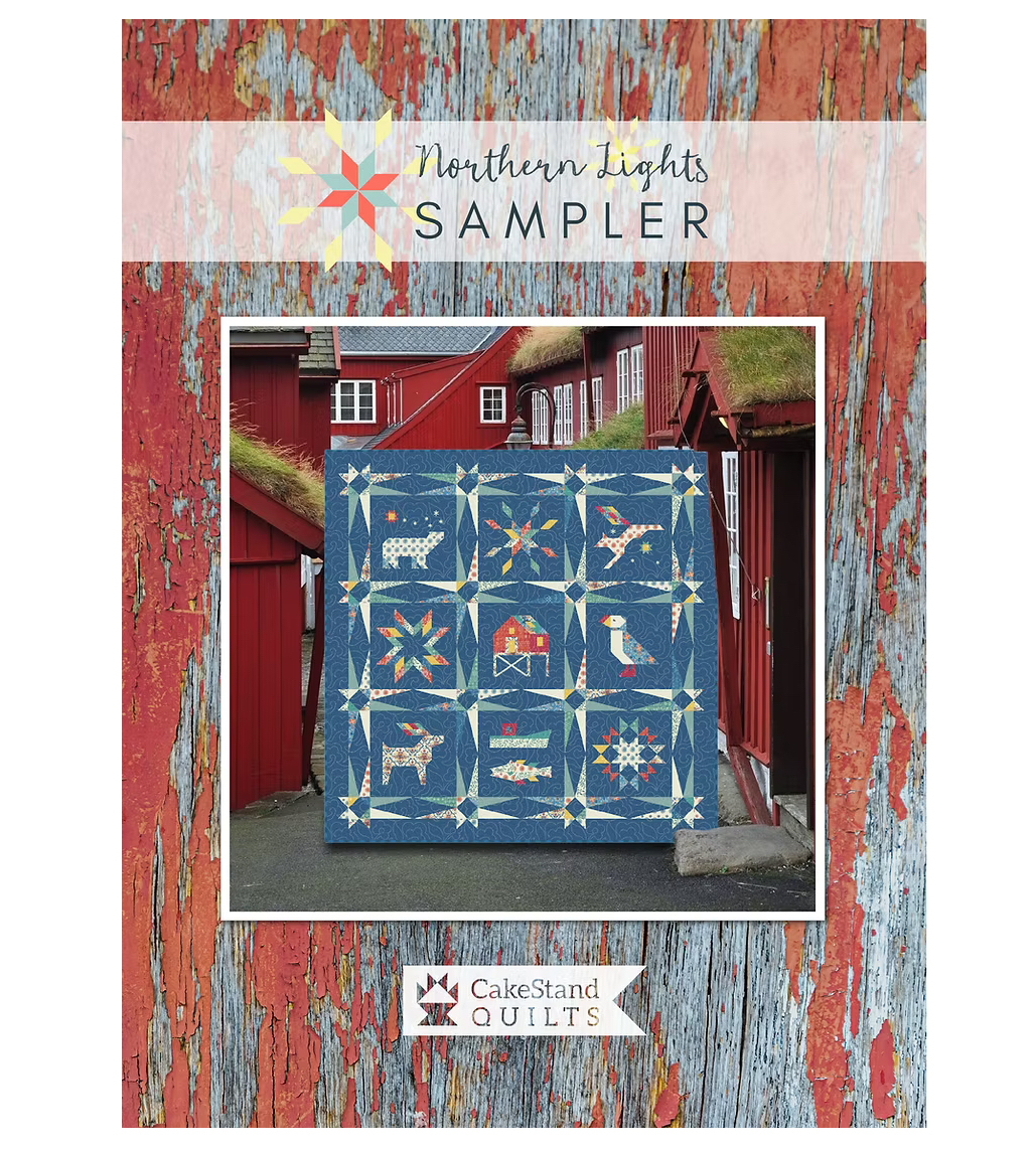 ’Northern Lights’ - Quilt Sampler Pattern Book by Cake Stand Quilts - Image 2