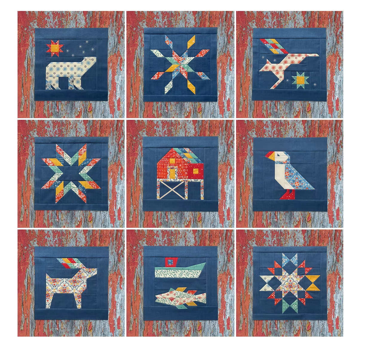 ’Northern Lights’ - Quilt Sampler Pattern Book by Cake Stand Quilts - Image 3