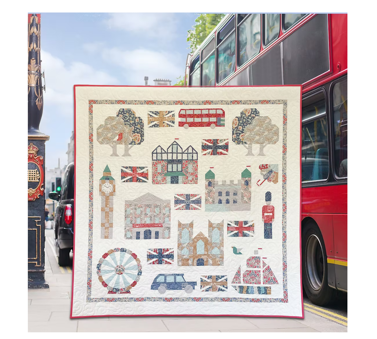 ‘London Town’ - Sampler Quilt Pattern Book by Cake Stand Quilts
