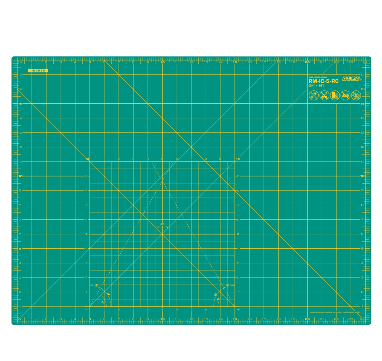 OLFA Rotary Cutting Mat 18” x 24” / 45cm x 60cm