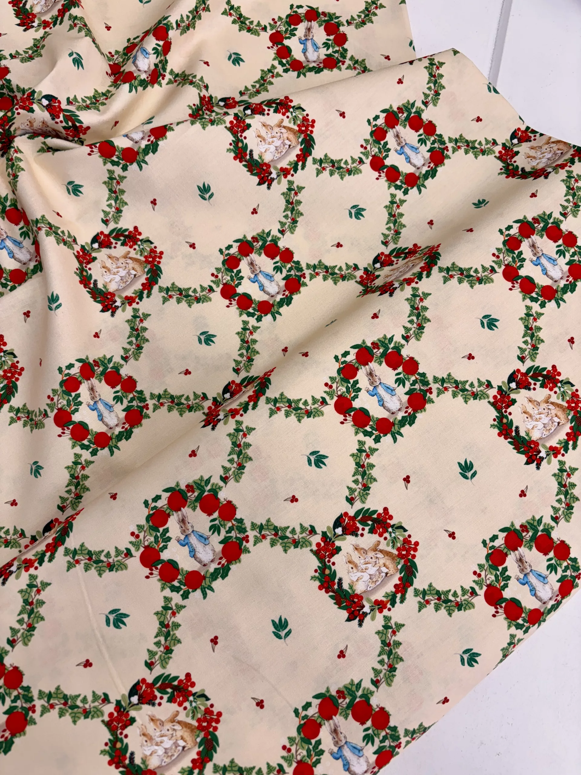 Peter Rabbit Christmas - Love & Joy Red - Image 10