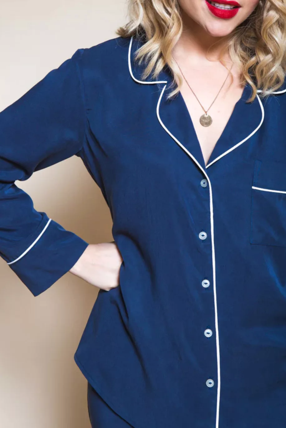 ‘Carolyn’ - Pyjama Pattern by Closet Core Patterns - Image 6