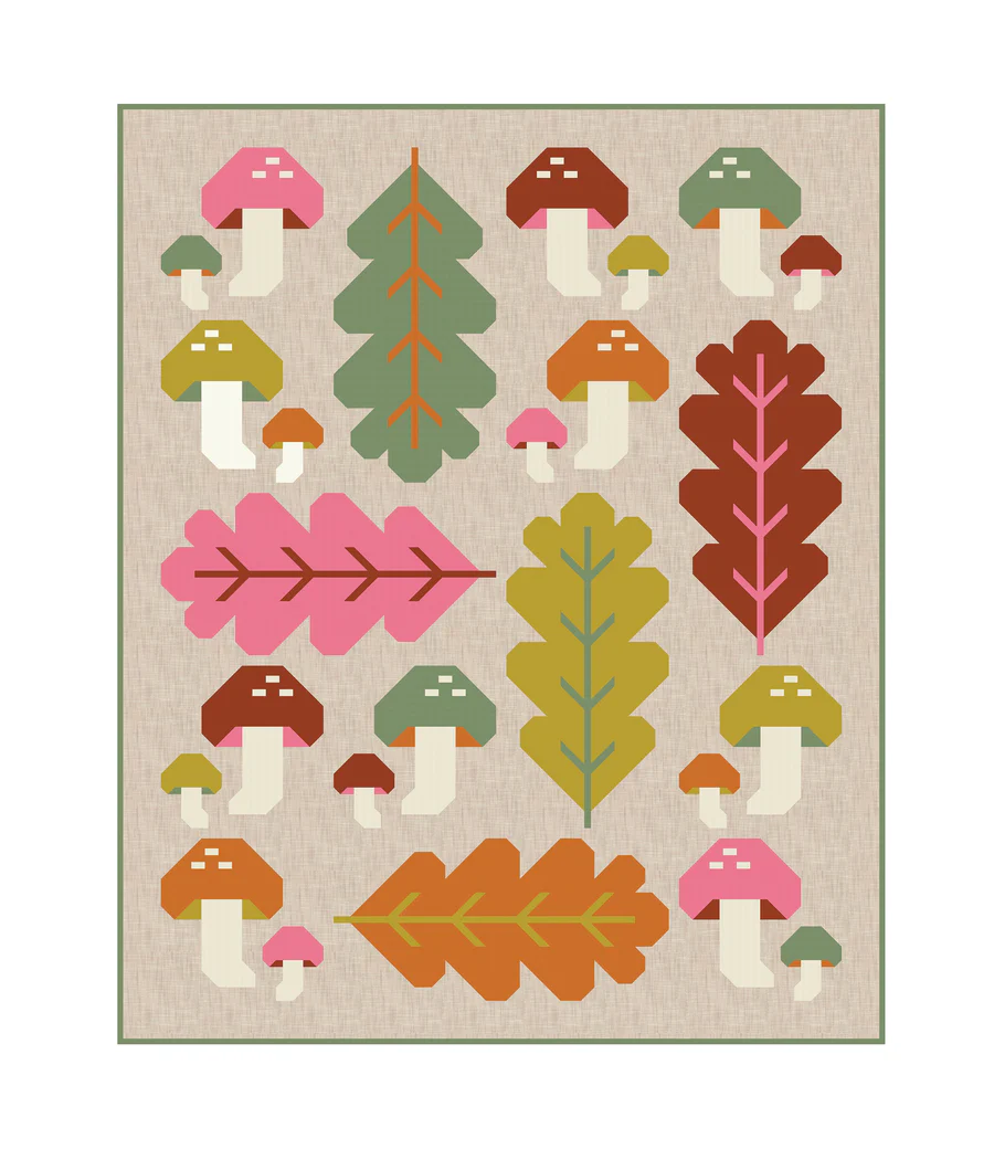 ‘Forest Fungi’ - Quilt Pattern by Pen + Paper Patterns - Image 7