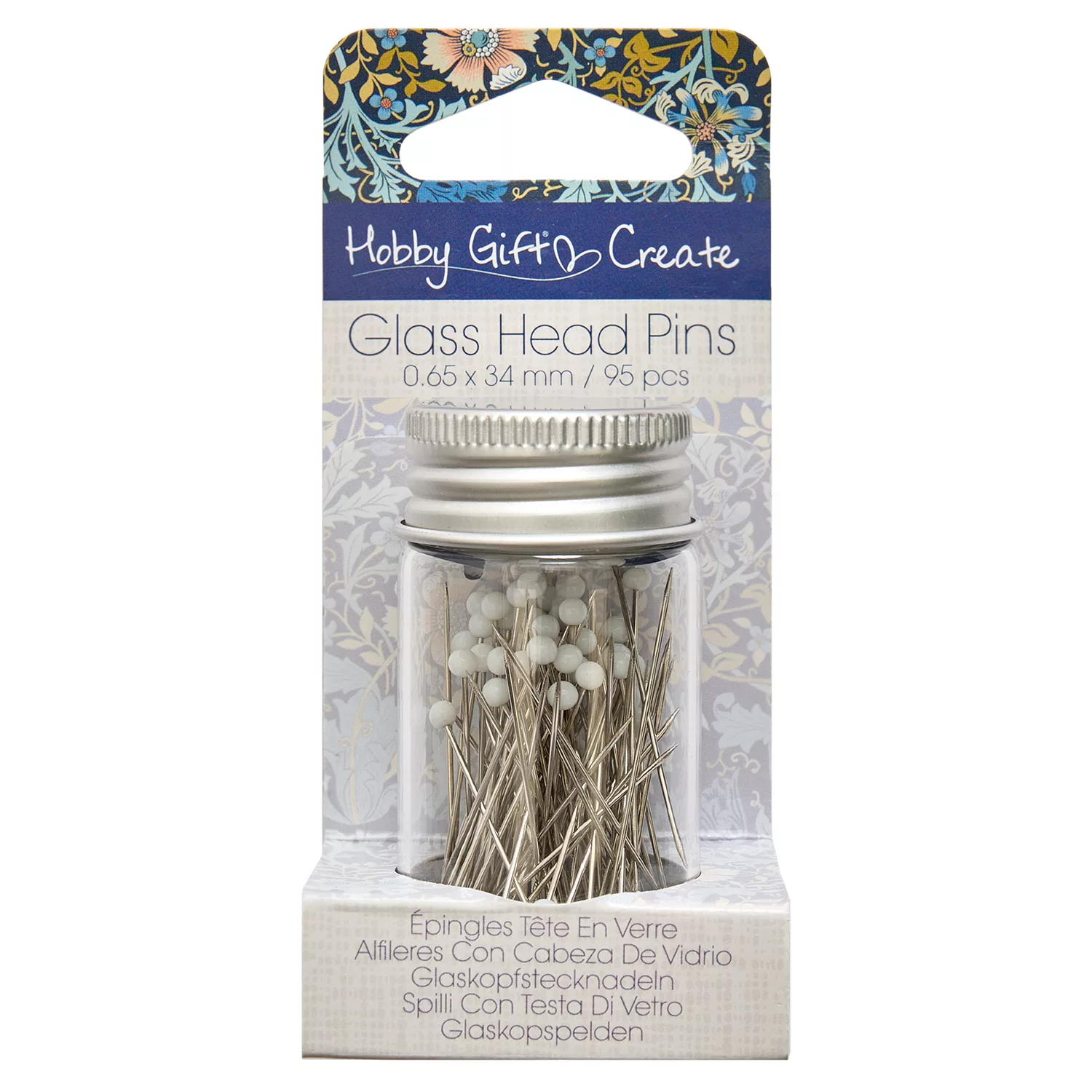 Hobby Gift Glass Head Pins