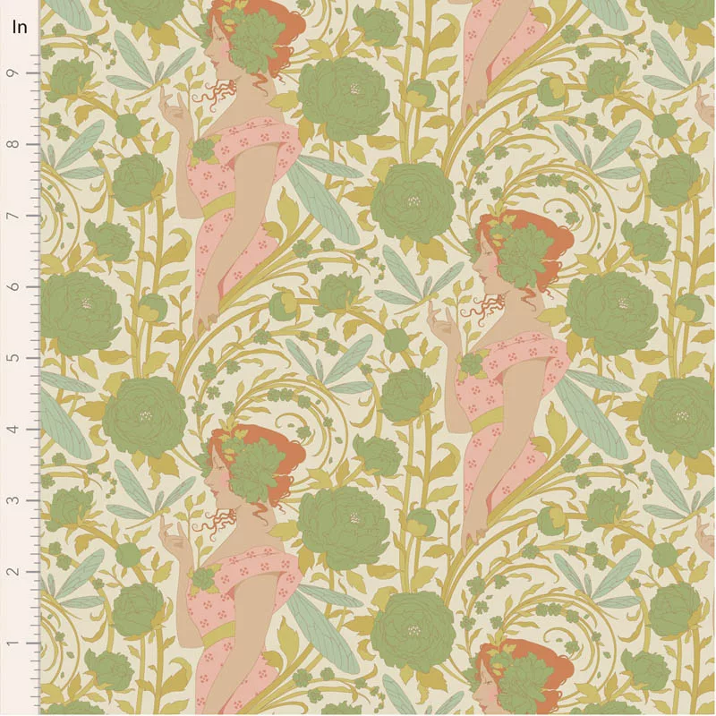 Tilda ‘Songbird’ - 5 Fat Quarter Bundle: Green - Image 3