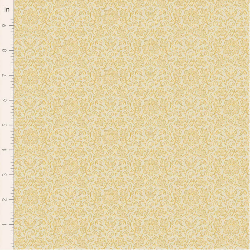 Tilda ‘Songbird’ - Lila Light Yellow - Image 2