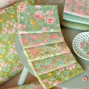 Tilda ‘Songbird’ - 5 Fat Quarter Bundle: Green