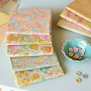 Tilda ‘Songbird’ - 5 Fat Quarter Bundle: Yellow
