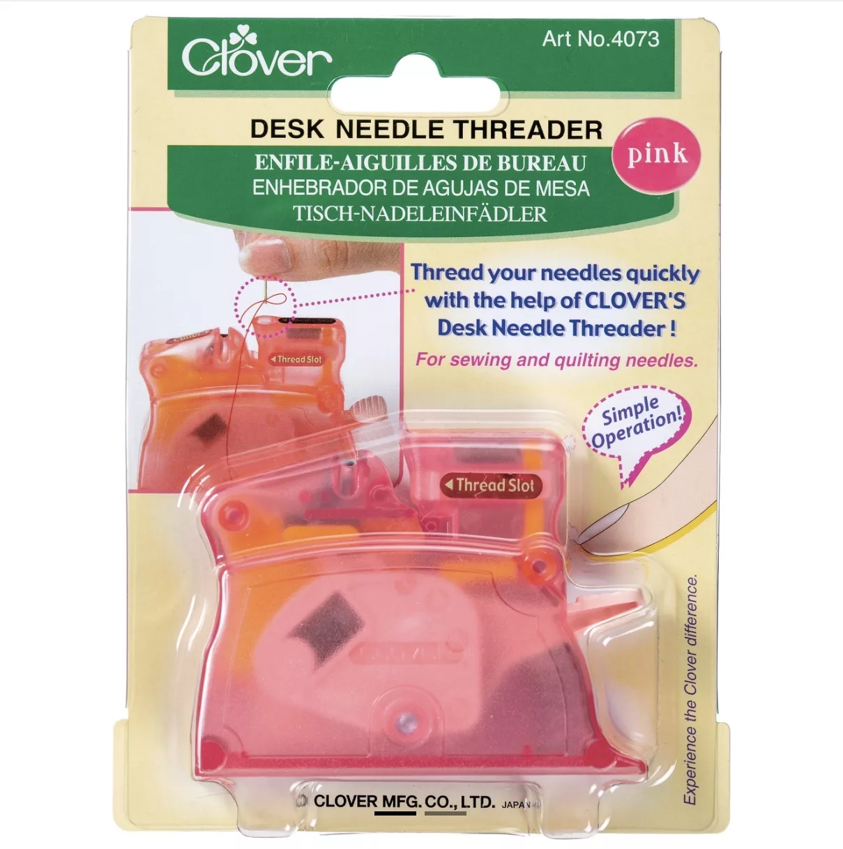 Clover Desk Needle Threader - Image 2