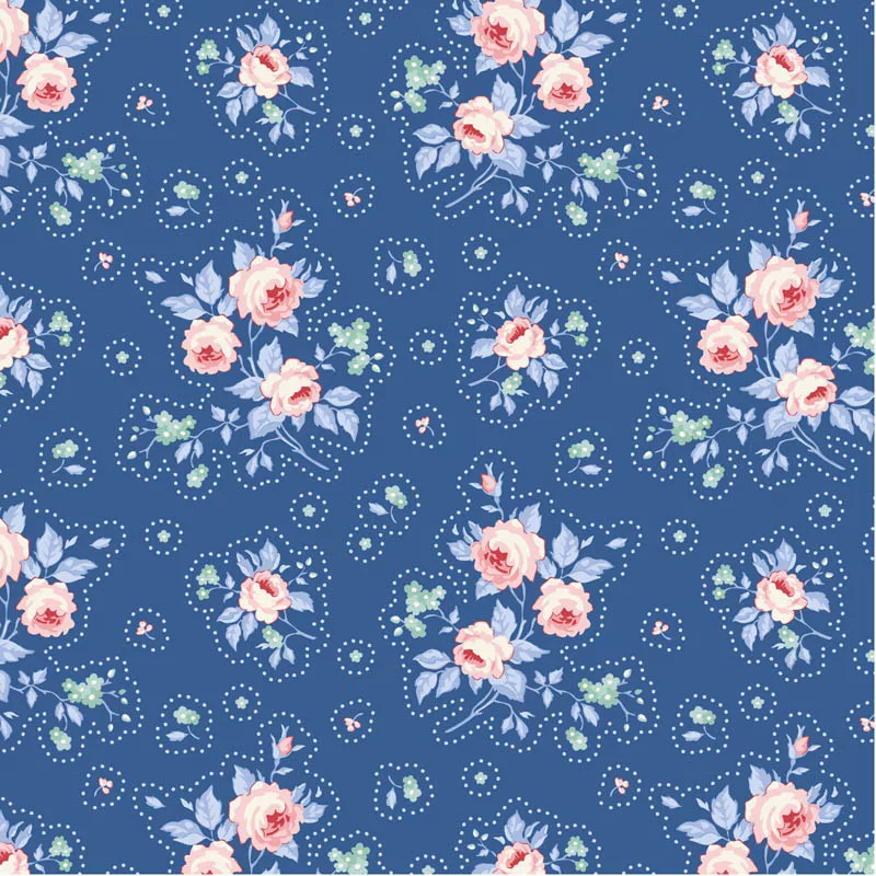 Tilda ‘Something Blue’ - 27 Strip Jellyroll - Image 9
