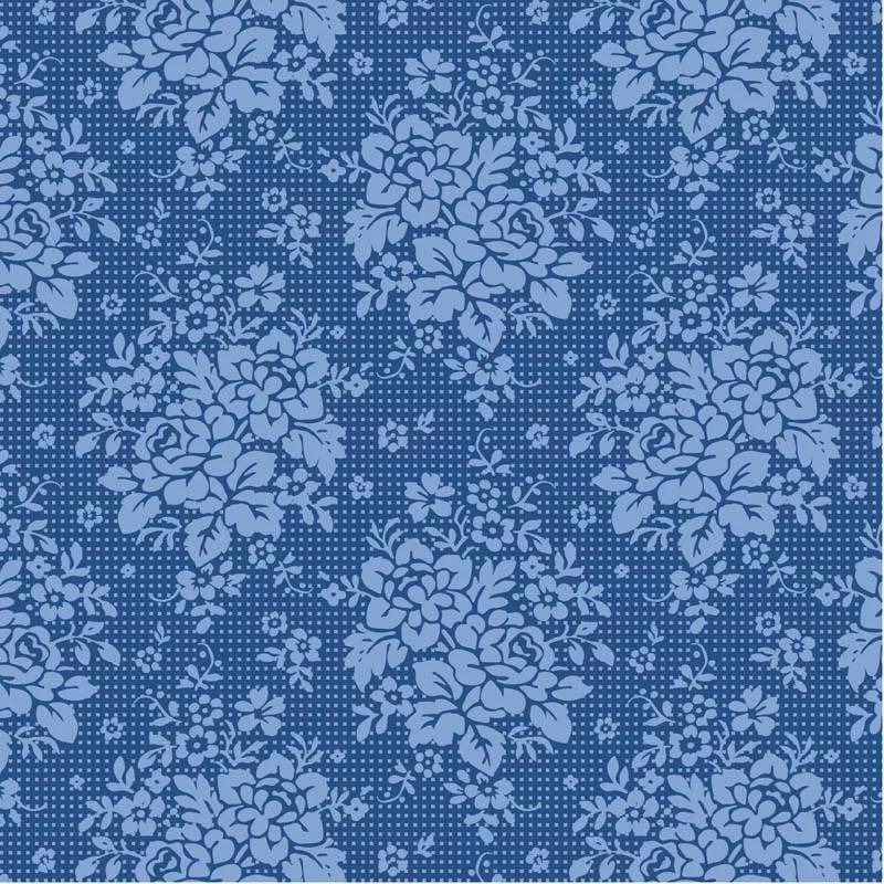 Tilda ‘Something Blue’ - 27 Strip Jellyroll - Image 17